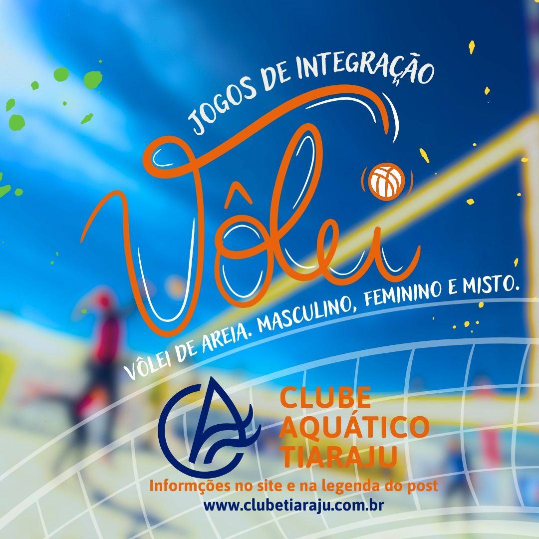 Jogos de Integração de Verão Vôlei de areia, masculino, feminino e misto.