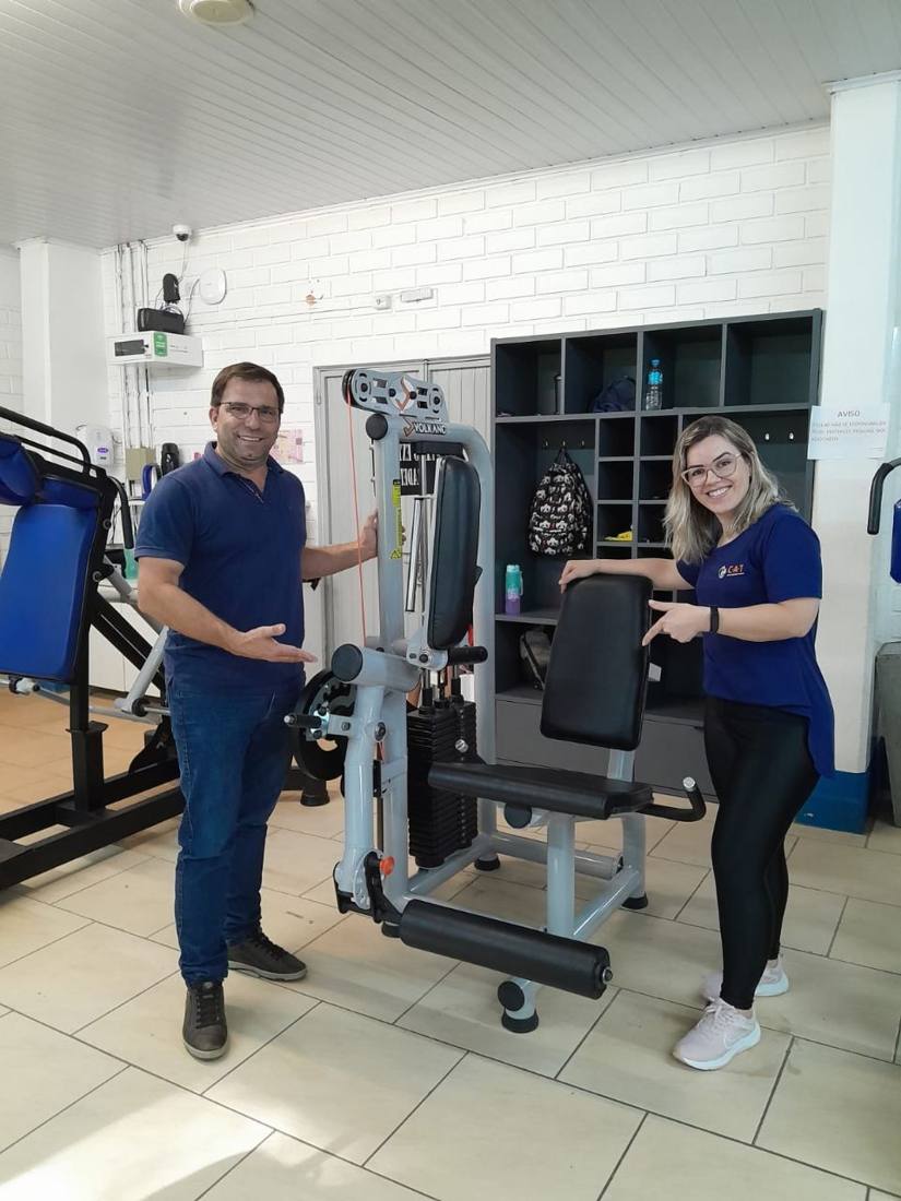 Dois Novos equipamentos para a academia